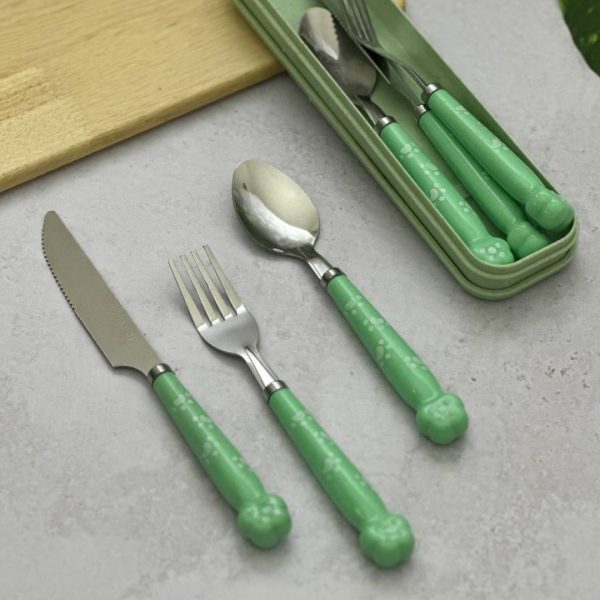 پک قاشق چنگال کارد پنجه گربه