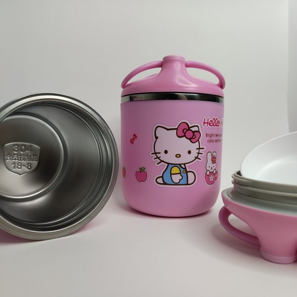 ظرف غذا کودک | برند hello kitty