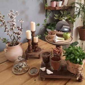 چیدمان مشارکتی سفره هفت سین