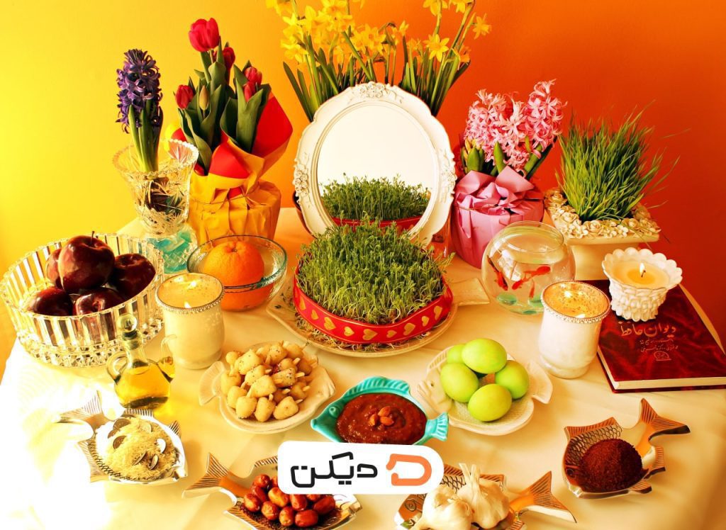 ایده چیدمان سفره هفت سین