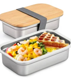 لانچ باکس درب بامبو