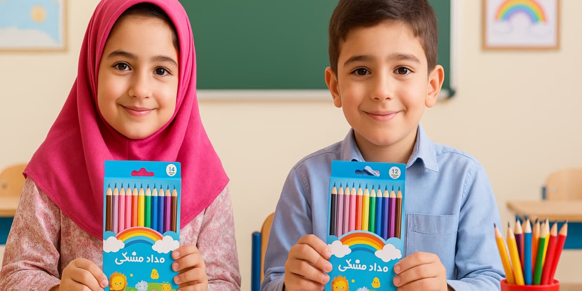 مداد برای کلاس اول