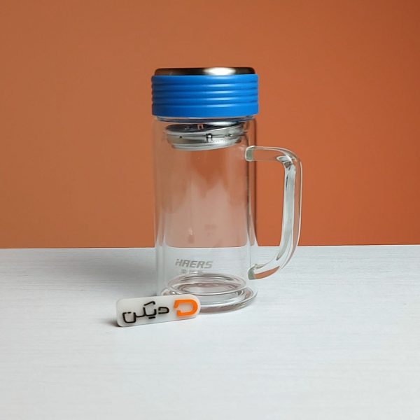 لیوان دمنوش دوجداره HAERS LBL-400B-46
