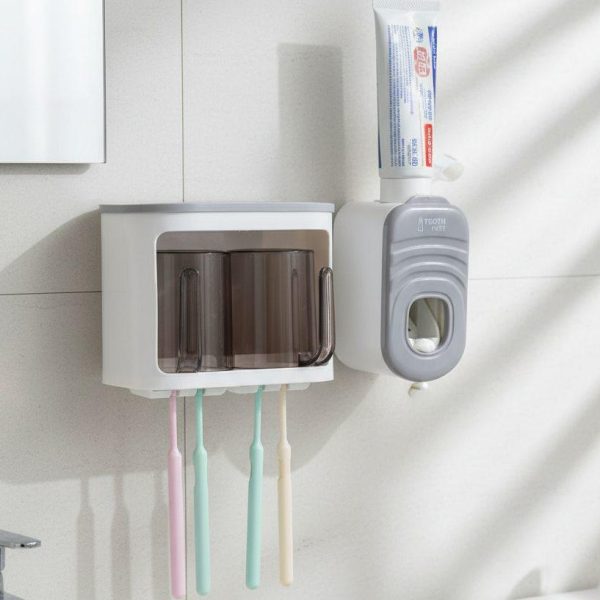 ست جا مسواکی و جا خمیر دندانی