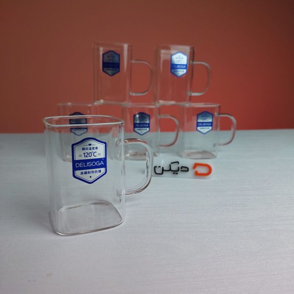 لیوان پیرکس  DELISOGA GPZB306-1 | بسته ۶ عددی