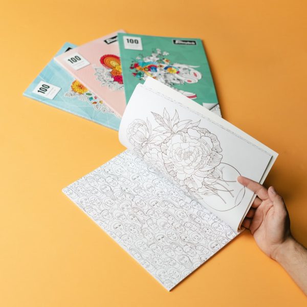 کتاب رنگ آمیزی ضد استرس بزرگسالان sunnybelt
