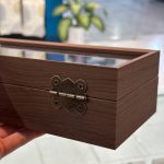 باکس ساعت ۶ عددی چوبی