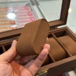 باکس ساعت ۶ عددی چوبی