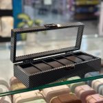 باکس ساعت ۶ عددی فیبر کربن