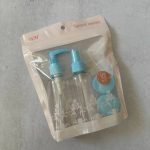 پک مسافرتي اسپري و پمپ و قوطي ۴ تکه