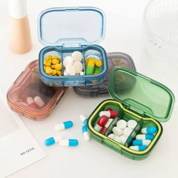 باکس دارو شفاف 3 قسمتی